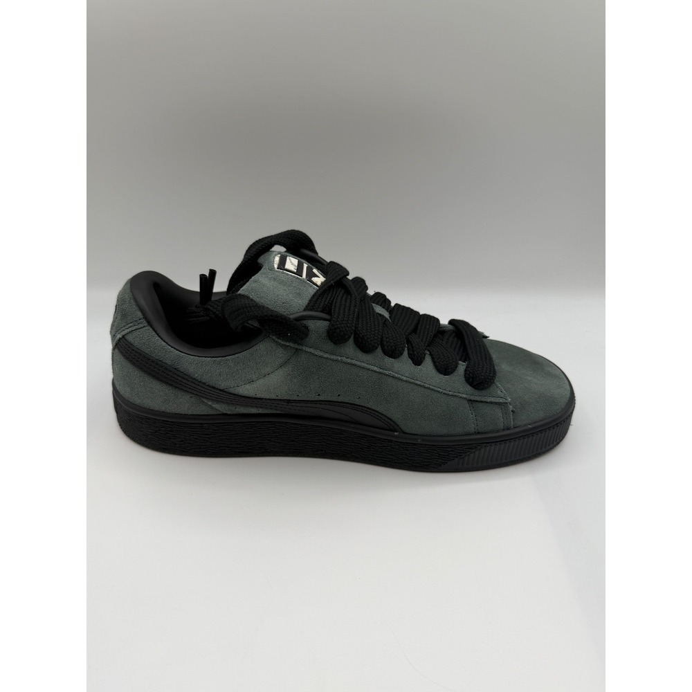 Puma Suede XL Sneakers Men's 10, EU 43,Gray,Black,Gold,395205-31, NIB